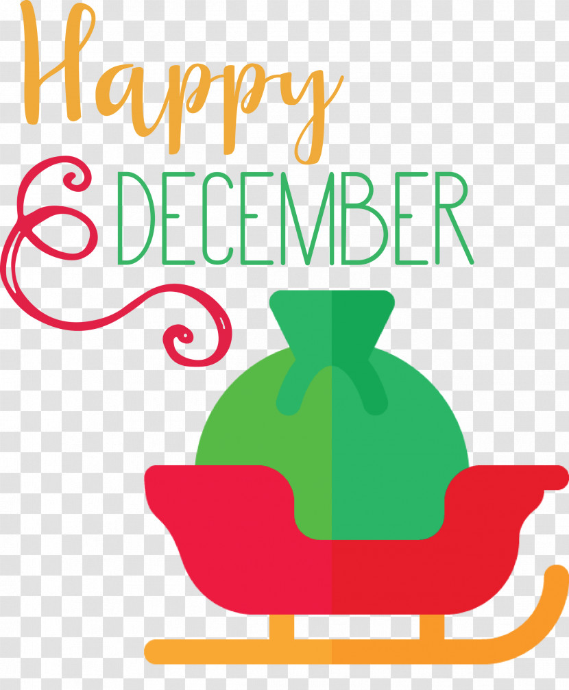 Happy December Winter Transparent PNG