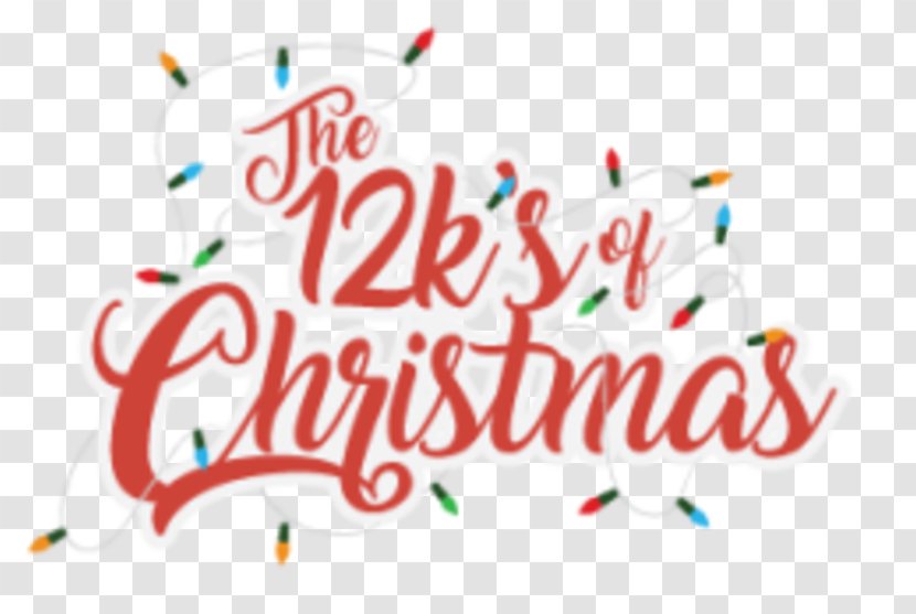 12k's Of Christmas Day 0 Clip Art Race - Calligraphy Transparent PNG