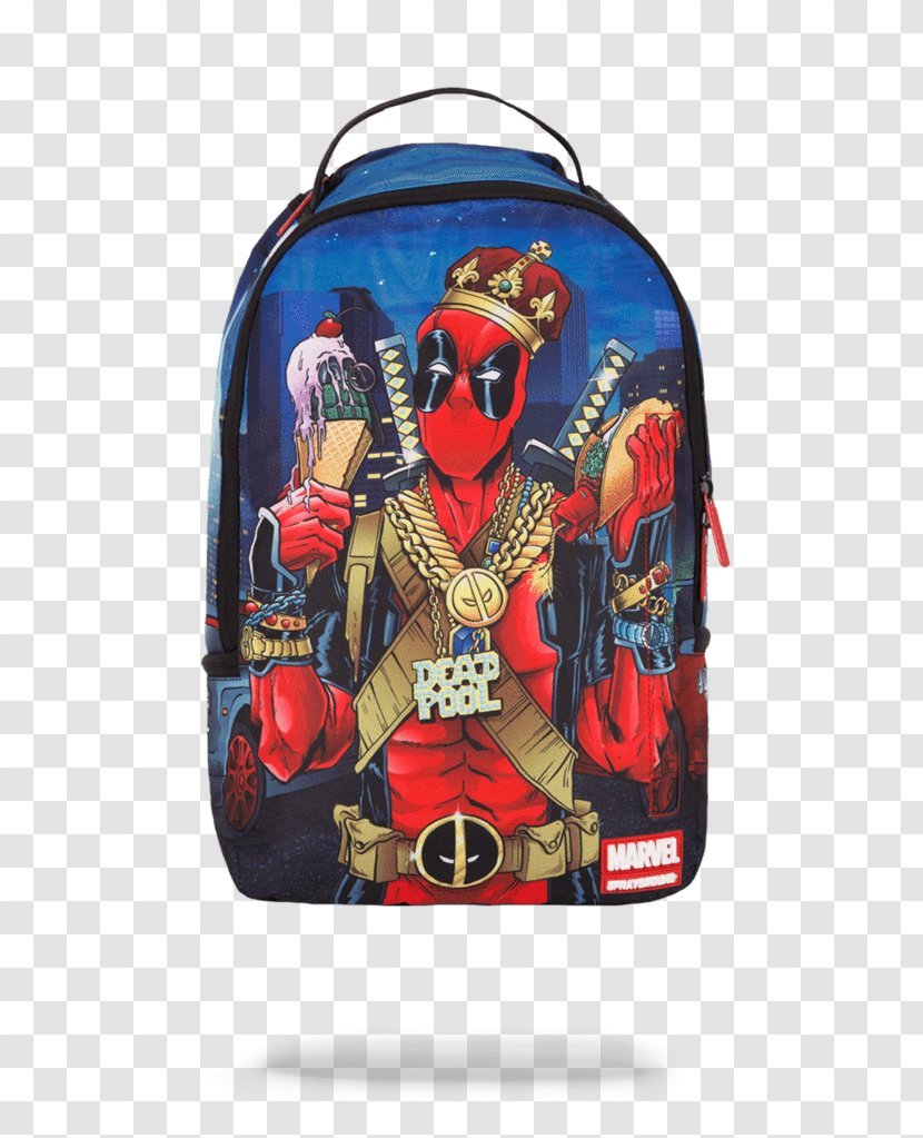 Deadpool Spider-Man Marvel Comics Backpack Bag Transparent PNG