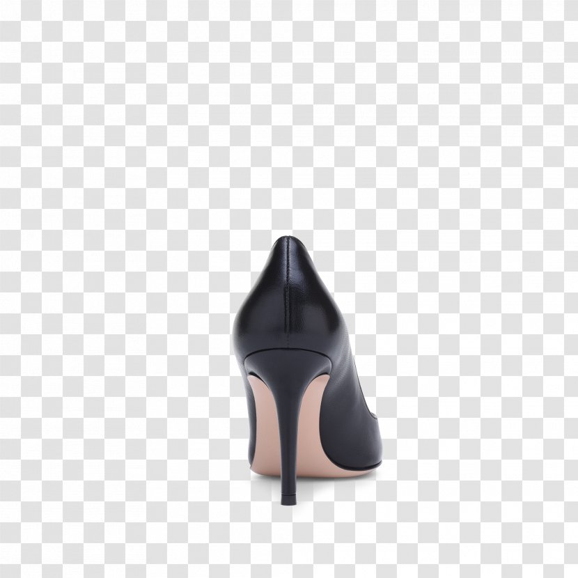Suede Shoe Heel - Black - Design Transparent PNG