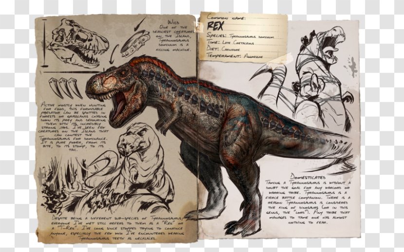 ARK: Survival Evolved Spinosaurus Pteranodon Tyrannosaurus Rex Dodo - Ark Transparent PNG