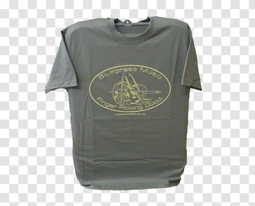 T-shirt Bluegrass Clothing Sleeve - Green Transparent PNG