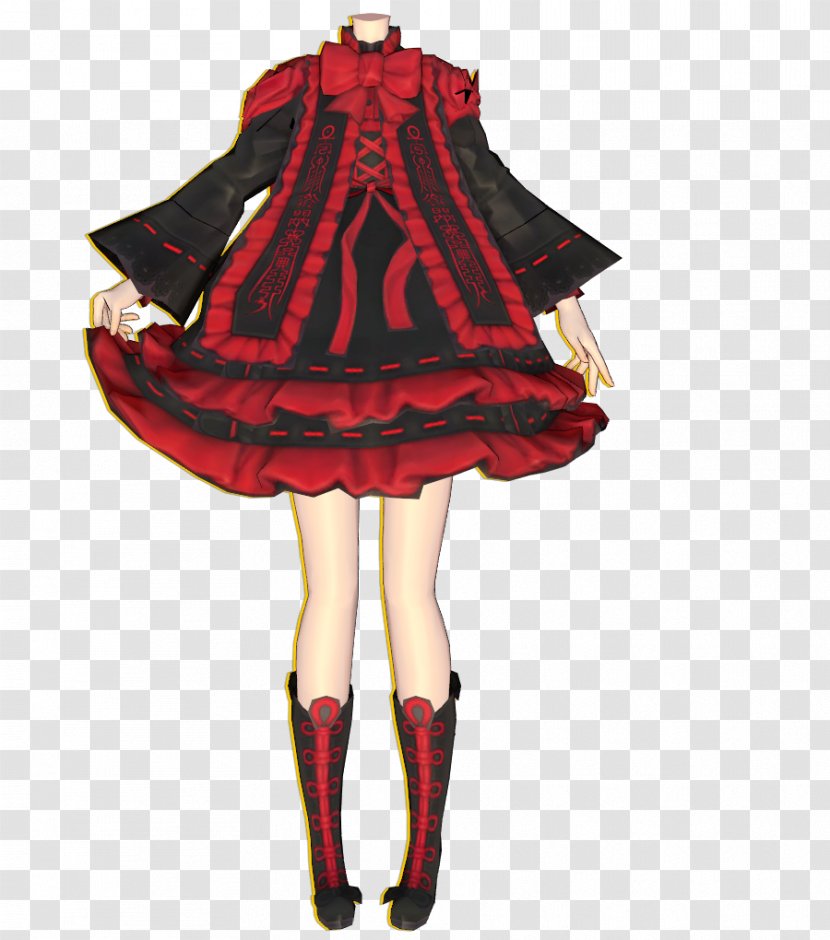 Blade & Soul Clothing Dress MikuMikuDance Skirt - Com Transparent PNG