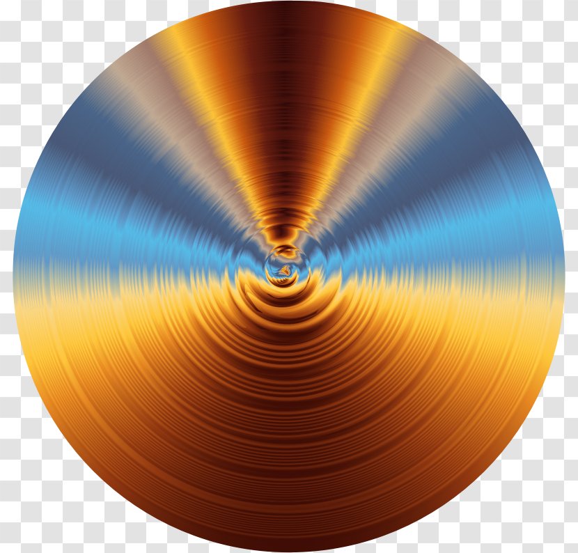 Abstract Art Circle Shape Chromatic Scale Clip - Psychedelic - Ripples Transparent PNG