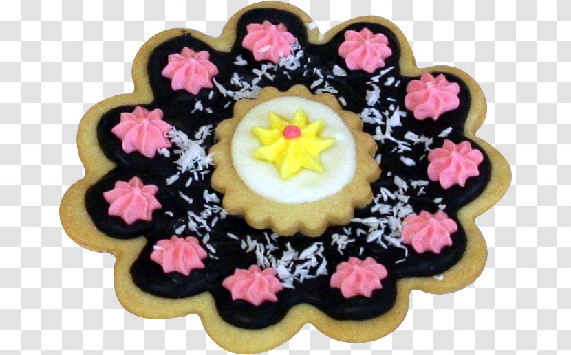 Royal Icing Cake Buttercream Baking Petit Four - Cracker Transparent PNG