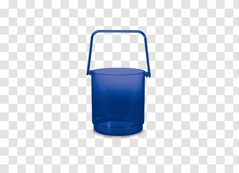 Water Bottles Plastic Cobalt Blue Lid - Seau Transparent PNG