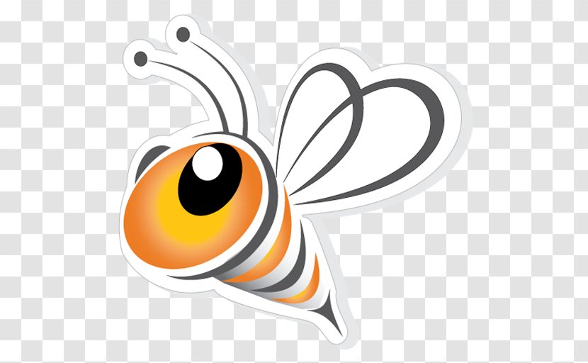 Clip Art Western Honey Bee Image - Anemone Fish Transparent PNG
