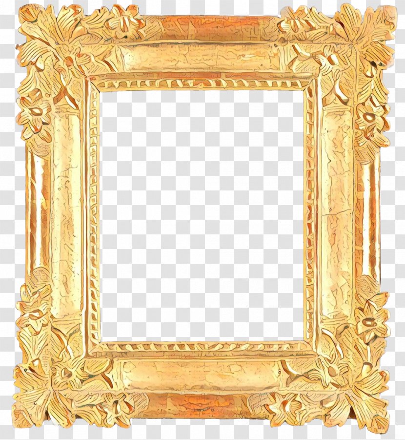 Picture Frames Rectangle - Cartoon - Mirror Interior Design Transparent PNG