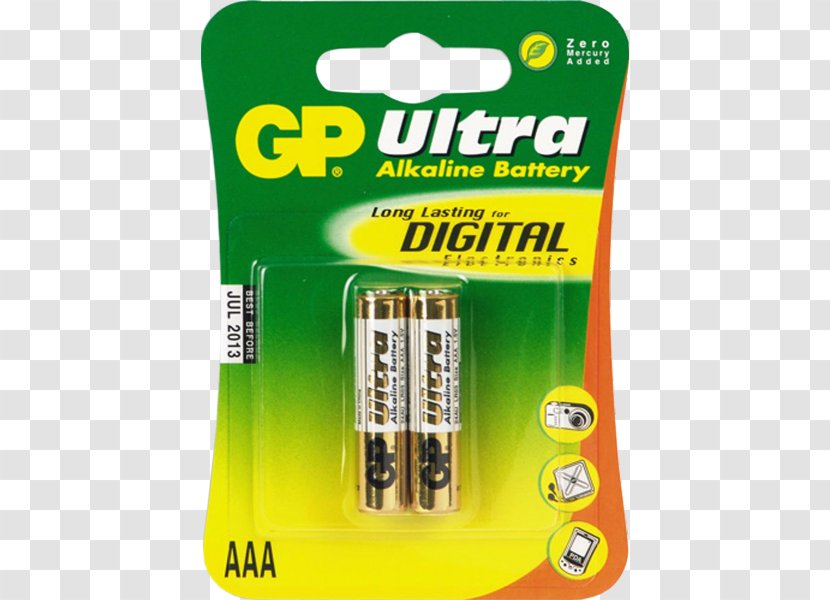 Alkaline Battery Electric AAA Nine-volt - Potential Difference Transparent PNG