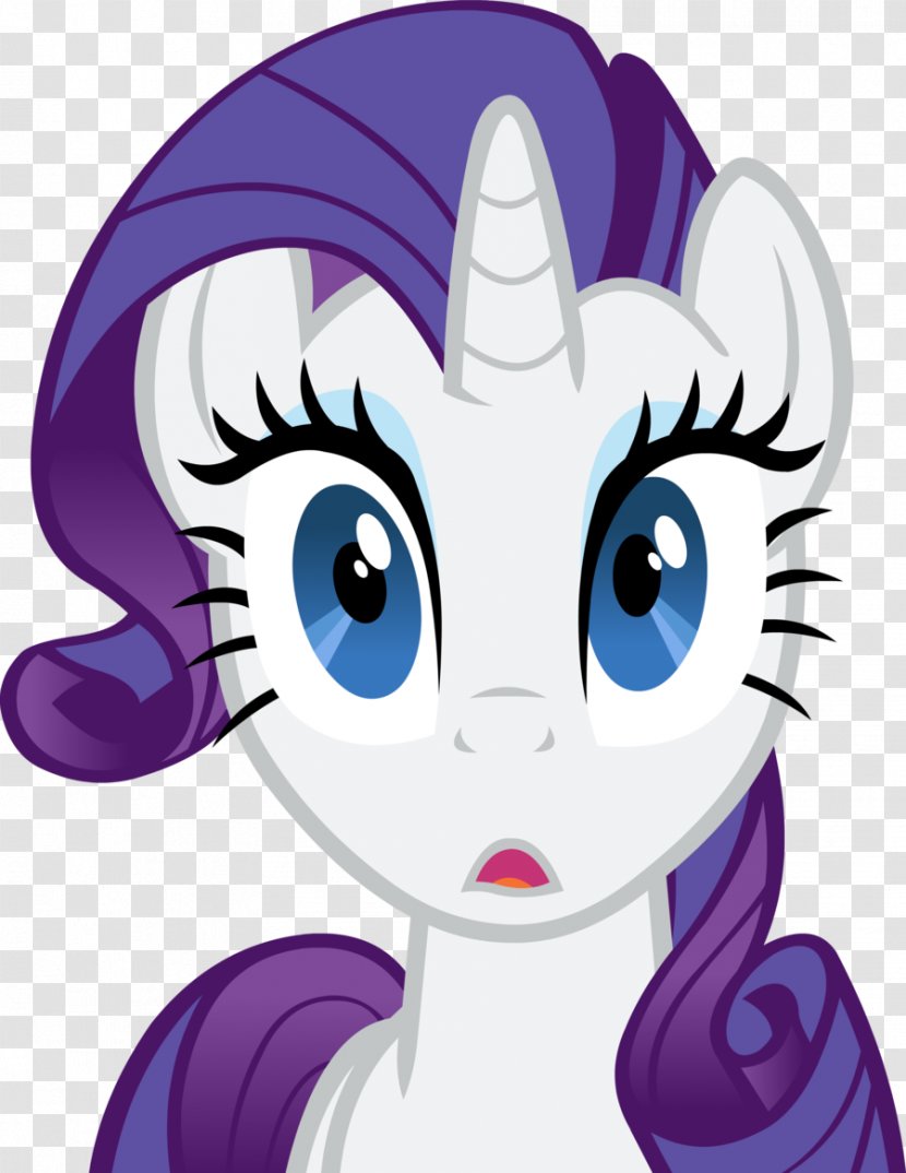 Rarity Pinkie Pie Pony Rainbow Dash Applejack - Flower - Unicorn Face Transparent PNG