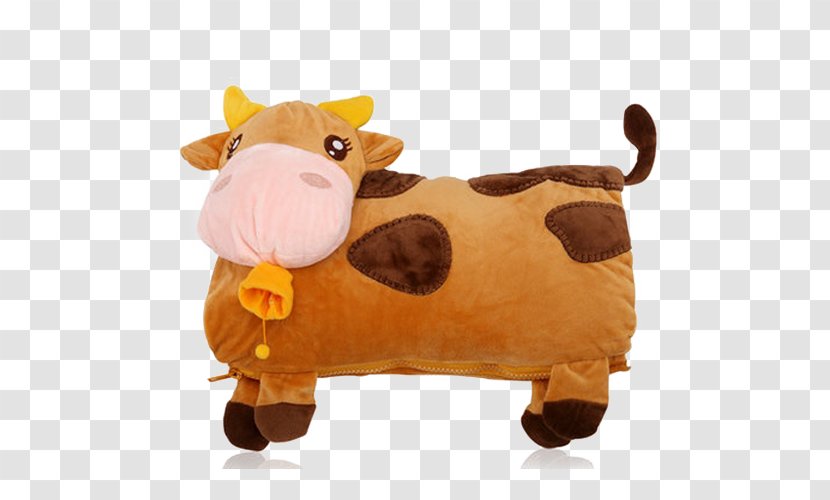 Hot Water Bottle Designer Google Images Bag - Cattle Like Mammal - Cute Cartoon Plush Has Transparent PNG