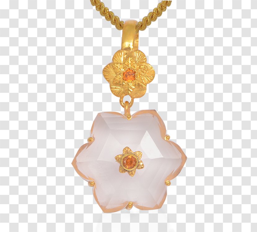 Earring Charms & Pendants Jewellery Gemstone Necklace - Chain - Pearl Sapphire Flower Ring Transparent PNG