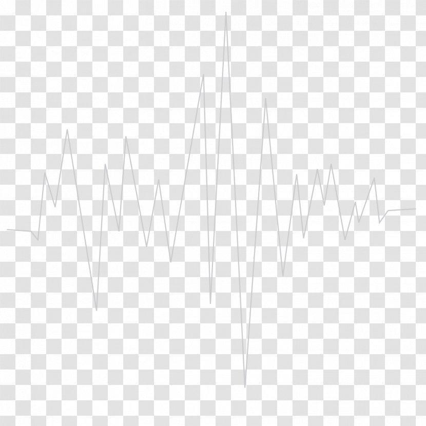 Black And White - Rectangle - Medical Brain Waves Transparent PNG