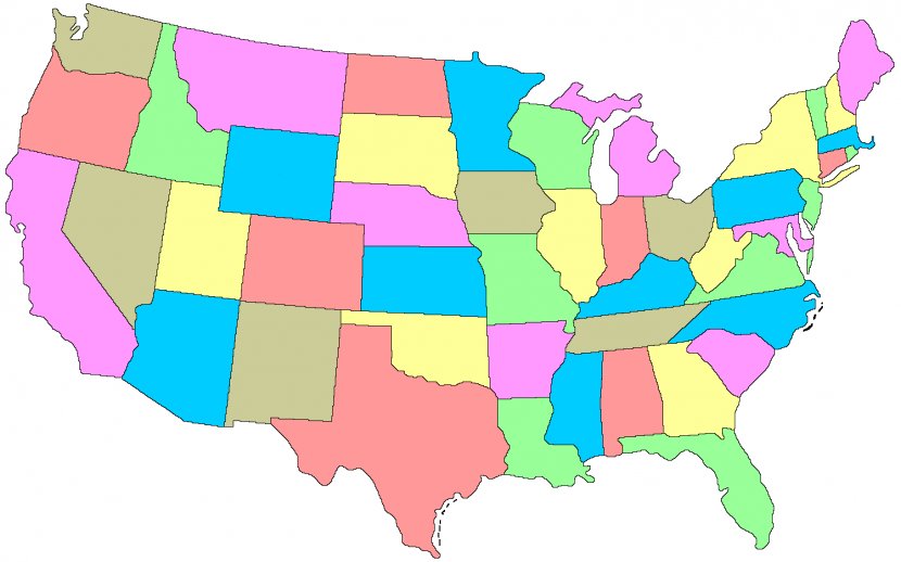 Arizona North Carolina California Oregon U.S. State - Foreign Relations Of The United States - Jeu De CartES Transparent PNG