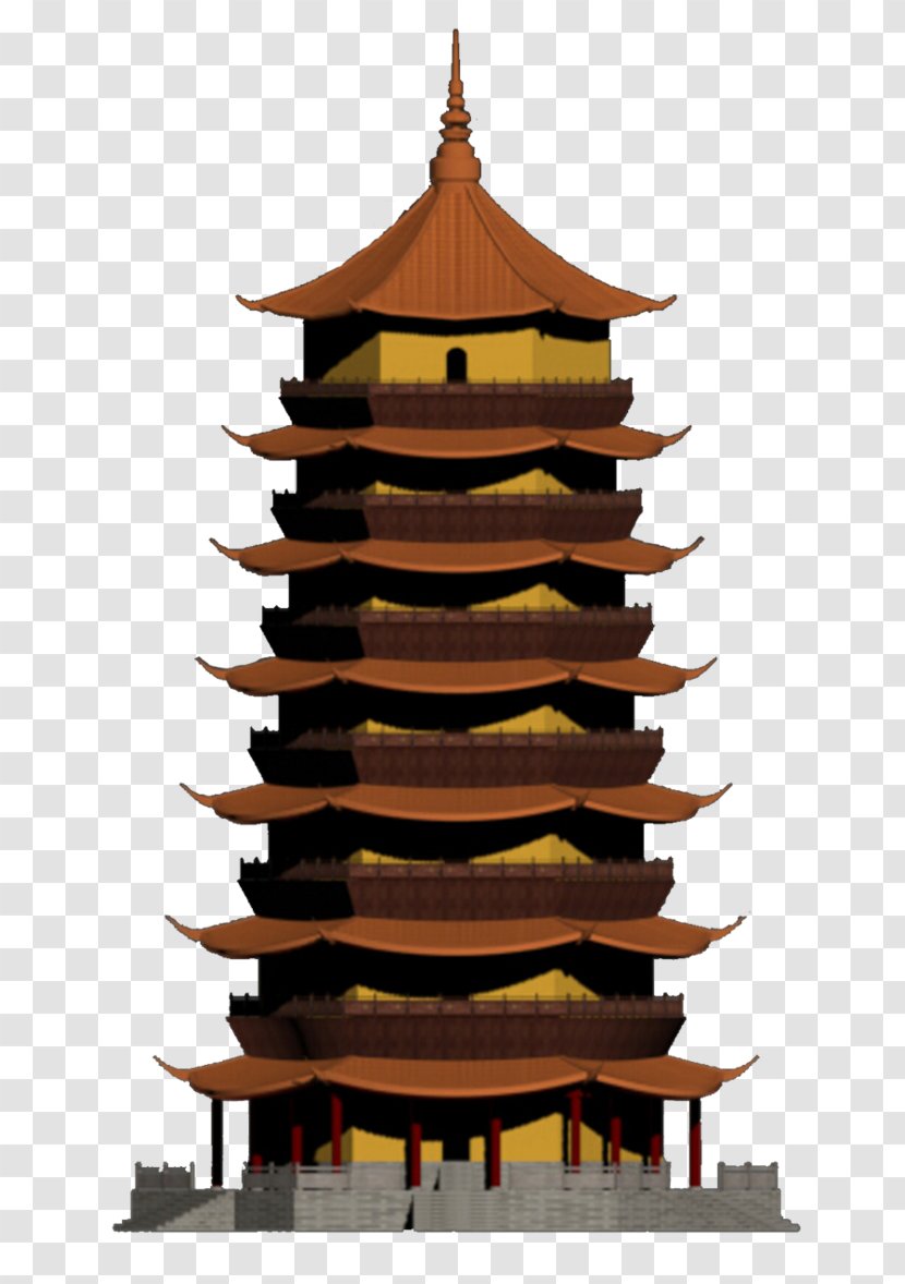 Leifeng Pagoda Giant Wild Goose Chinese Architecture - Building Transparent PNG