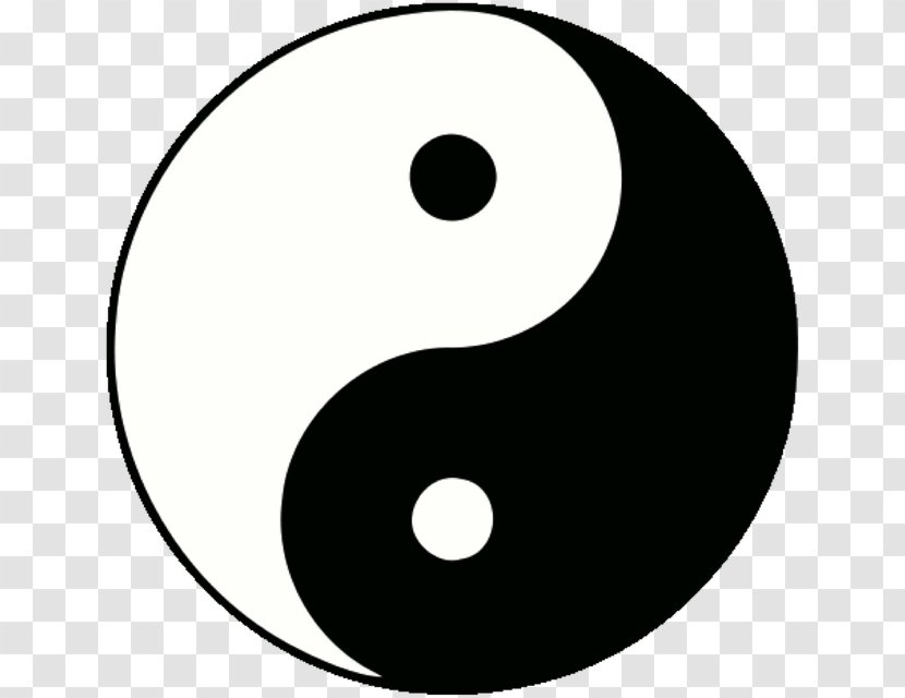 Yin And Yang Taoism Qigong Taijitu Chinese Philosophy - Black White - Concept Transparent PNG