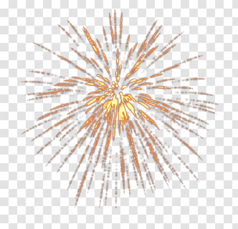 Fireworks Victory Day Clip Art - Adobe - Golden Transparent PNG