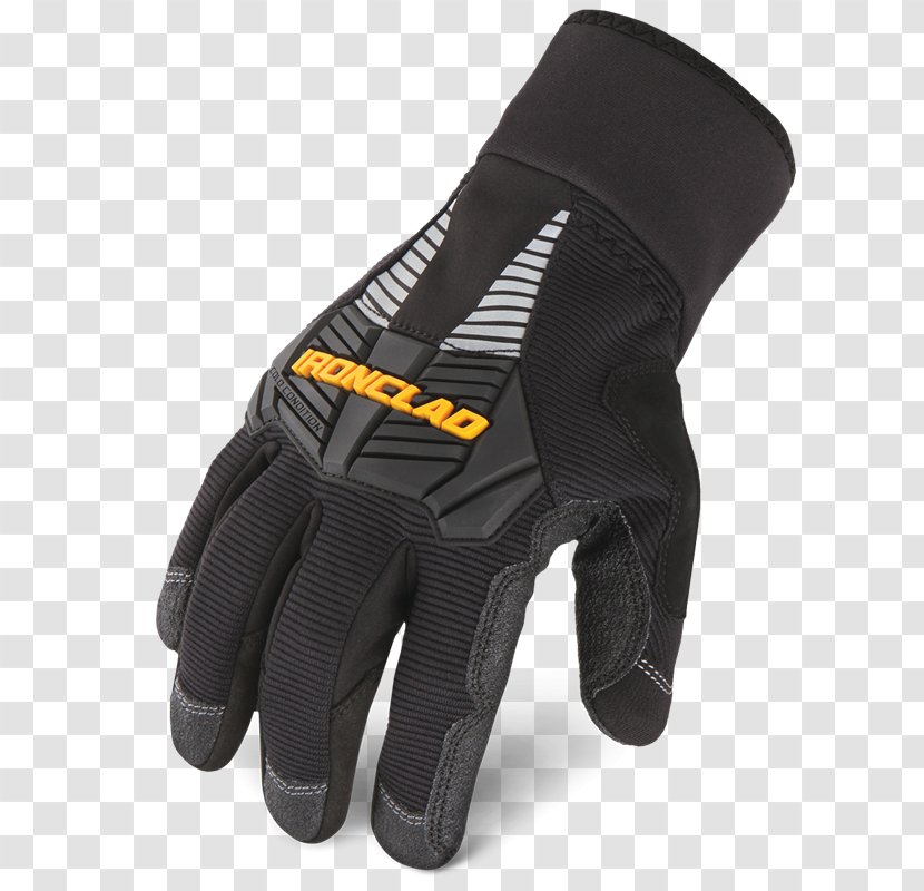 Glove Clothing Sizes Cold Schutzhandschuh - Ironclad Performance Wear Transparent PNG