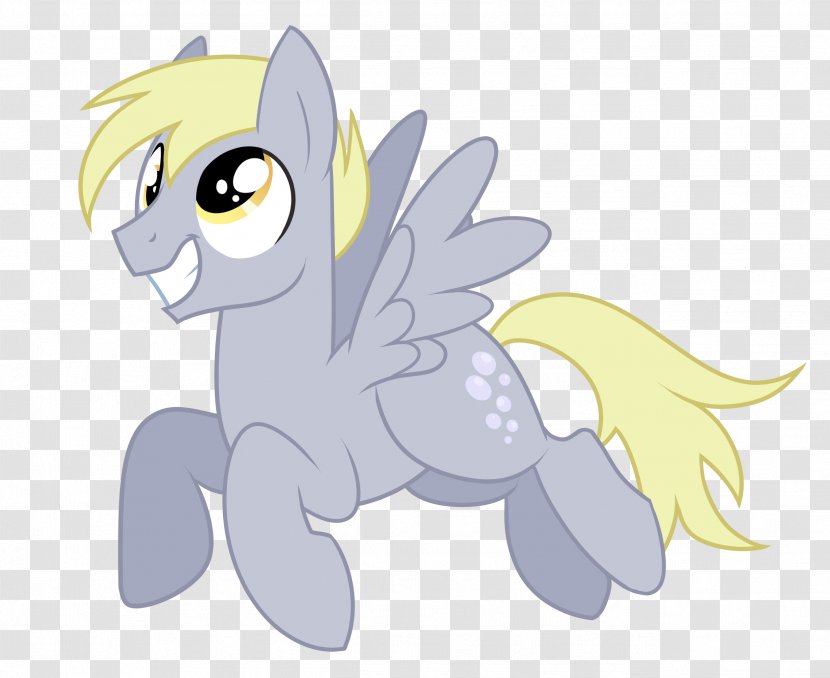 Derpy Hooves Pony Horse Rarity Pinkie Pie - Silhouette Transparent PNG