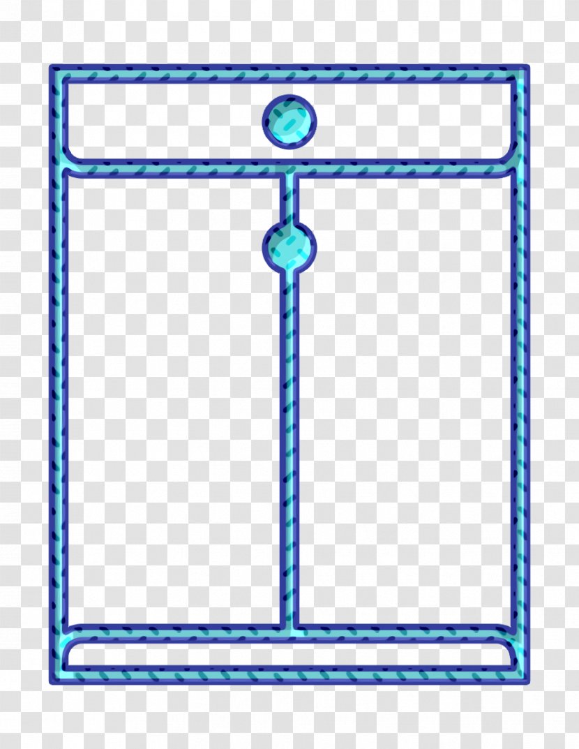 Envelope Icon Message - Rectangle Blue Transparent PNG