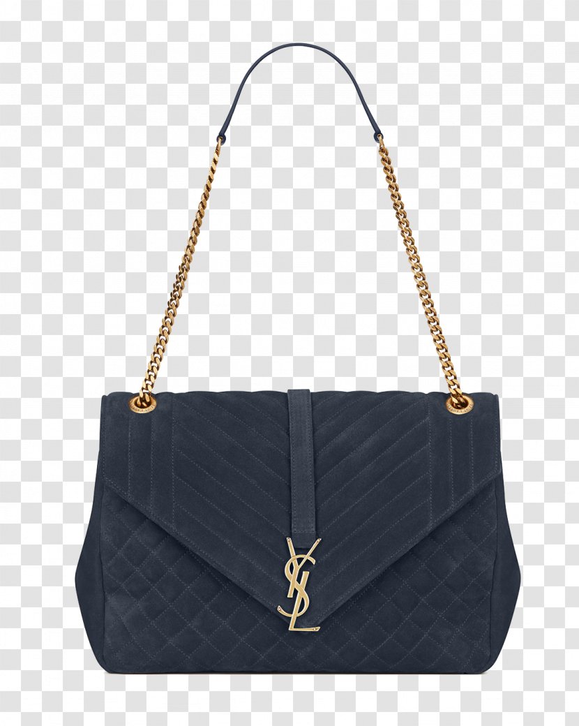 Yves Saint Laurent Hobo Bag Handbag Fashion - Luggage Bags - SaintLaurent Blue Velvet Transparent PNG