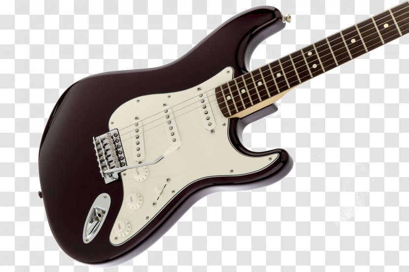 Fender Stratocaster The Black Strat Precision Bass Musical Instruments Corporation Electric Guitar - Pickup Transparent PNG