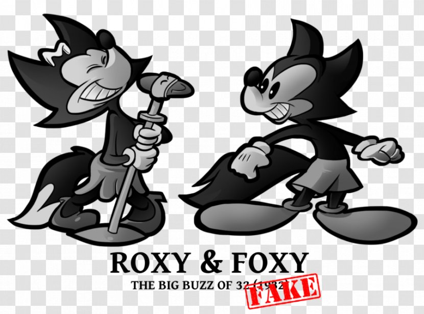 Foxy Cat Bosko Goopy Geer Oswald The Lucky Rabbit - Horse Like Mammal Transparent PNG