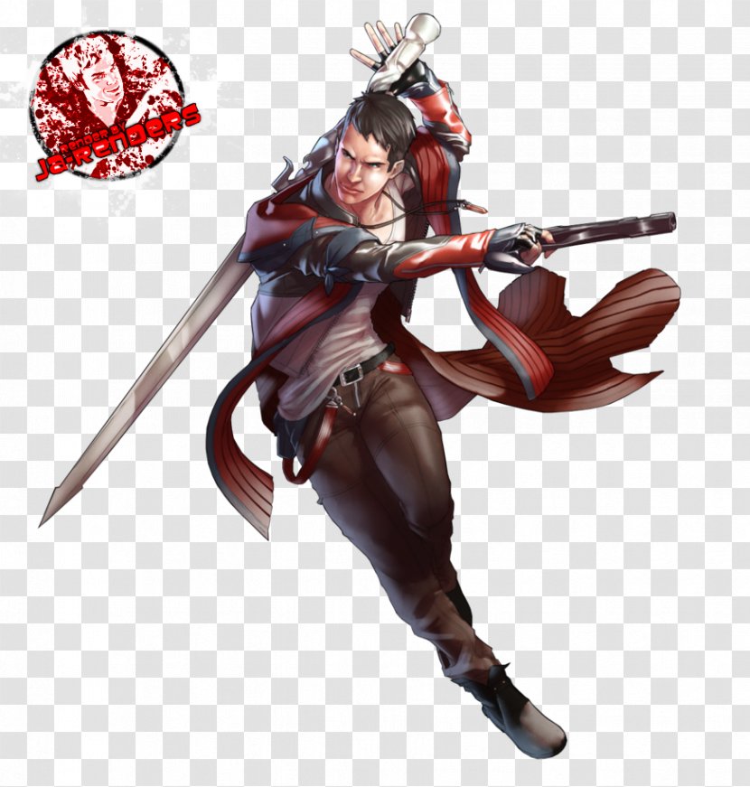 DmC: Devil May Cry 4 3: Dante's Awakening - Warrior Transparent PNG