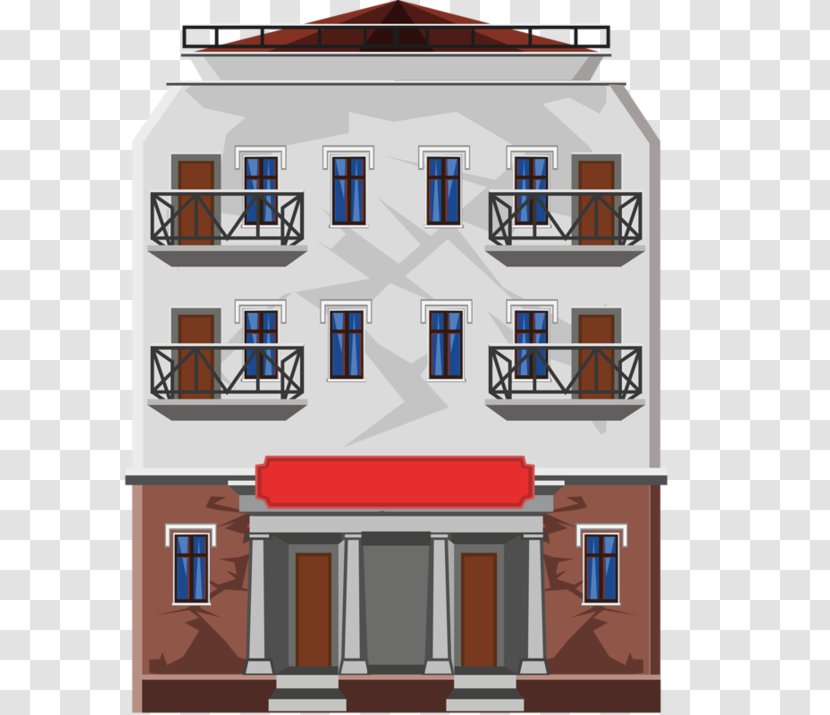 Facade Property House - Real Estate Transparent PNG