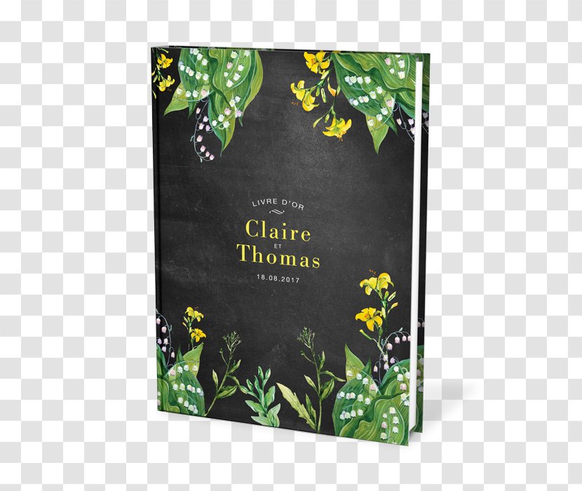 Guestbook Marriage Text Flower Bouquet - Book Transparent PNG