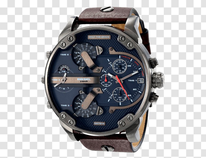 Diesel Mr. Daddy 2.0 Watch Mega Chief Chronograph - Strap Transparent PNG