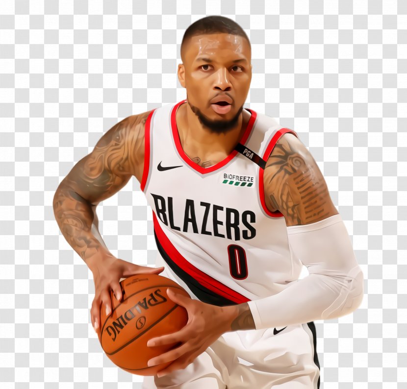 Damian Lillard - Nba - Sport Venue Gesture Transparent PNG