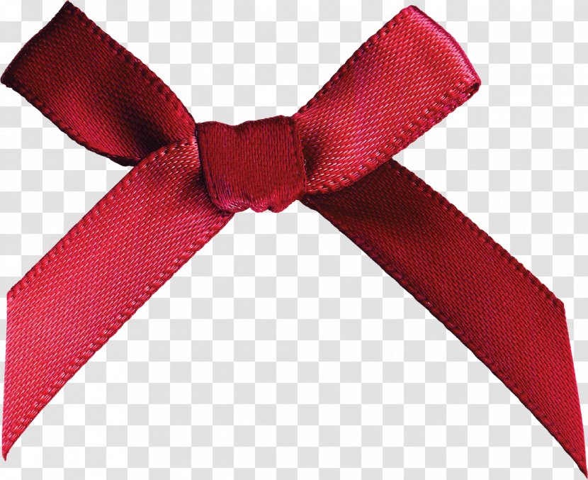 Clothing Accessories Ribbon Maroon Fashion - Red - Bow Transparent PNG