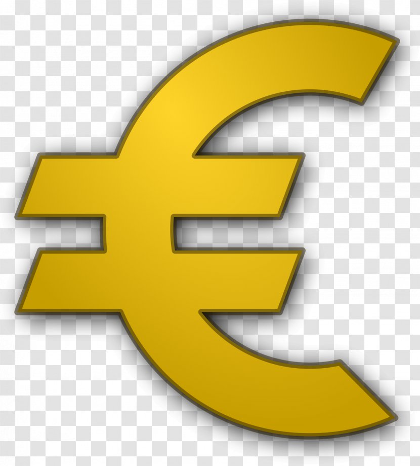 Euro Sign Currency Symbol Coin Transparent PNG