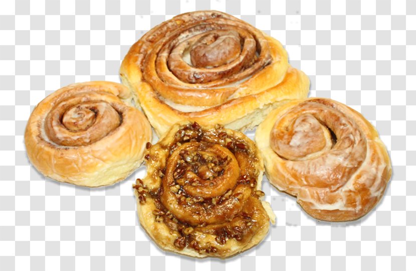Cinnamon Roll Danish Pastry Bakery Viennoiserie Mexican Cuisine - Bread Transparent PNG