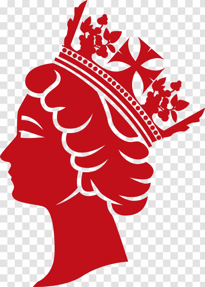 British Royal Family Icon - Tree - Red Queen Transparent PNG