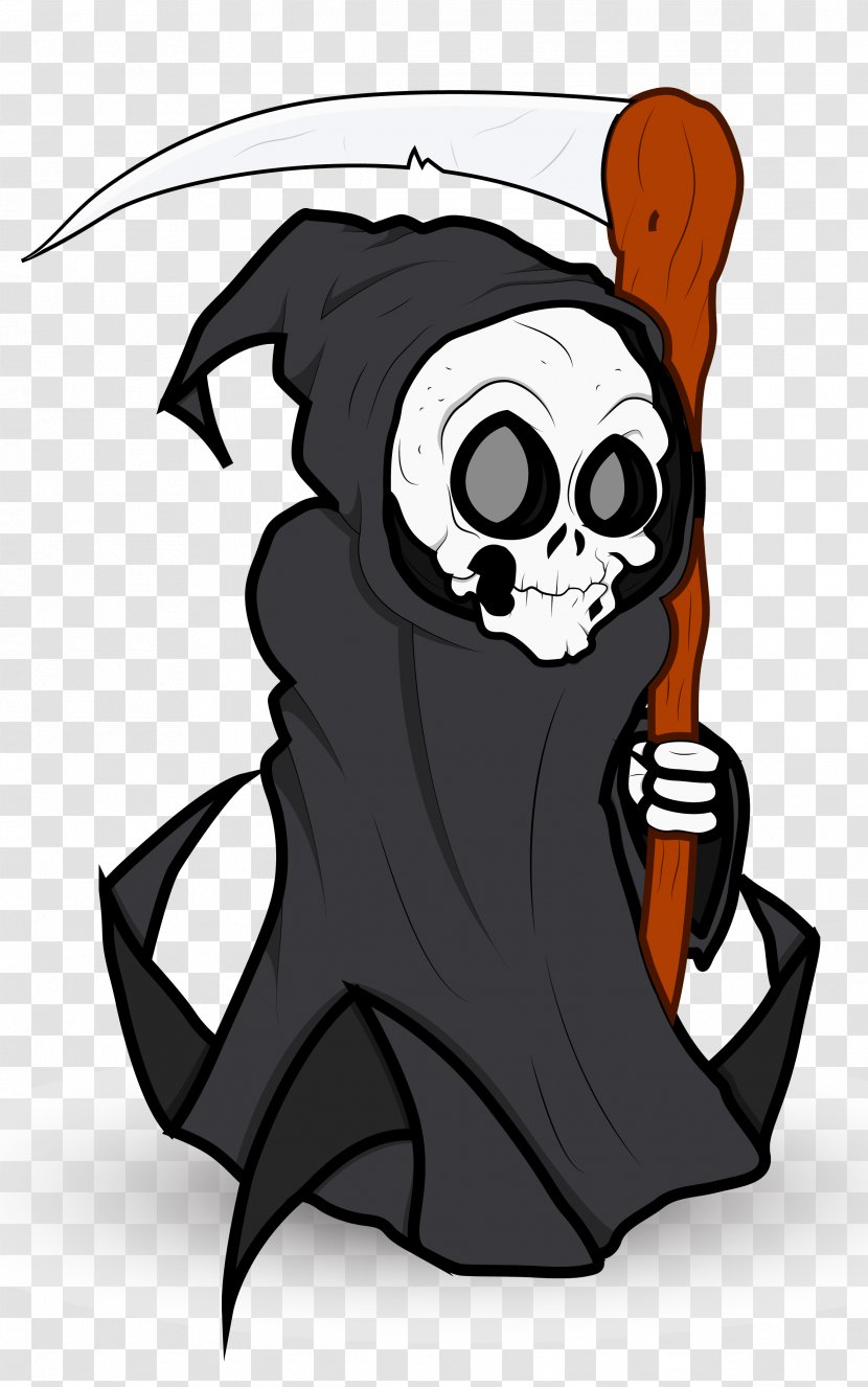 Death Halloween Clip Art - Christmas Decoration - Grim Reaper Clipart Transparent PNG