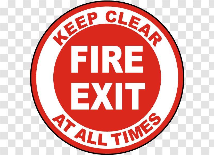 Exit Sign Emergency Fire Escape Safety - Area Transparent PNG