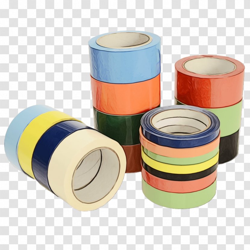Masking Tape - Paint - Cylinder Duct Transparent PNG