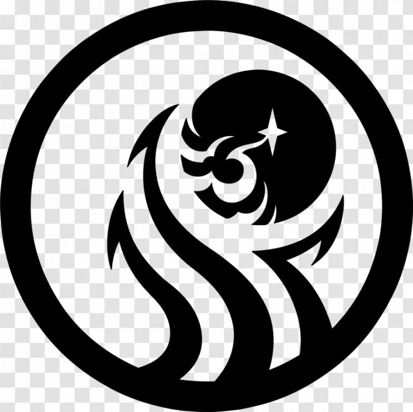 SCP Foundation Logo Wiki Gumiho Symbol - Monochrome Photography Transparent PNG