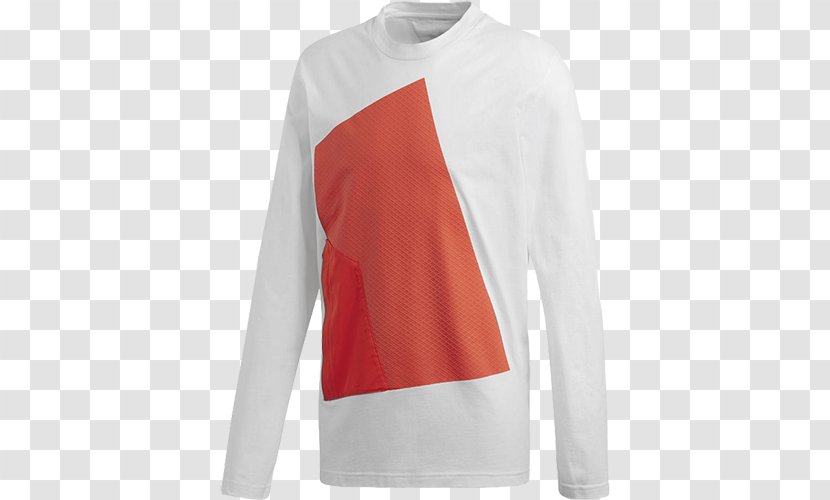 Long-sleeved T-shirt Adidas White - T Shirt - Creative Transparent PNG