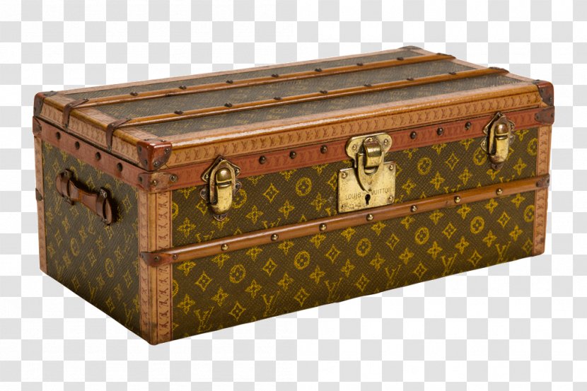 Trunk Louis Vuitton Bag Antique Suitcase - Travel Transparent PNG