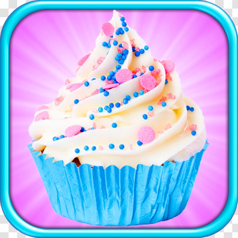 Cupcake Yum! Make & Bake Dessert Maker Games FREE Buttercream Muffin - Cream - Cake Transparent PNG