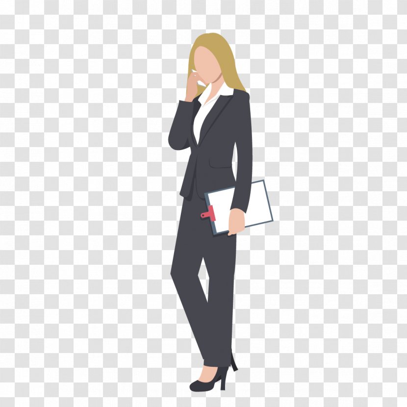 Directory Computer Network - Watercolor - Vector Woman Holding A Folder Transparent PNG