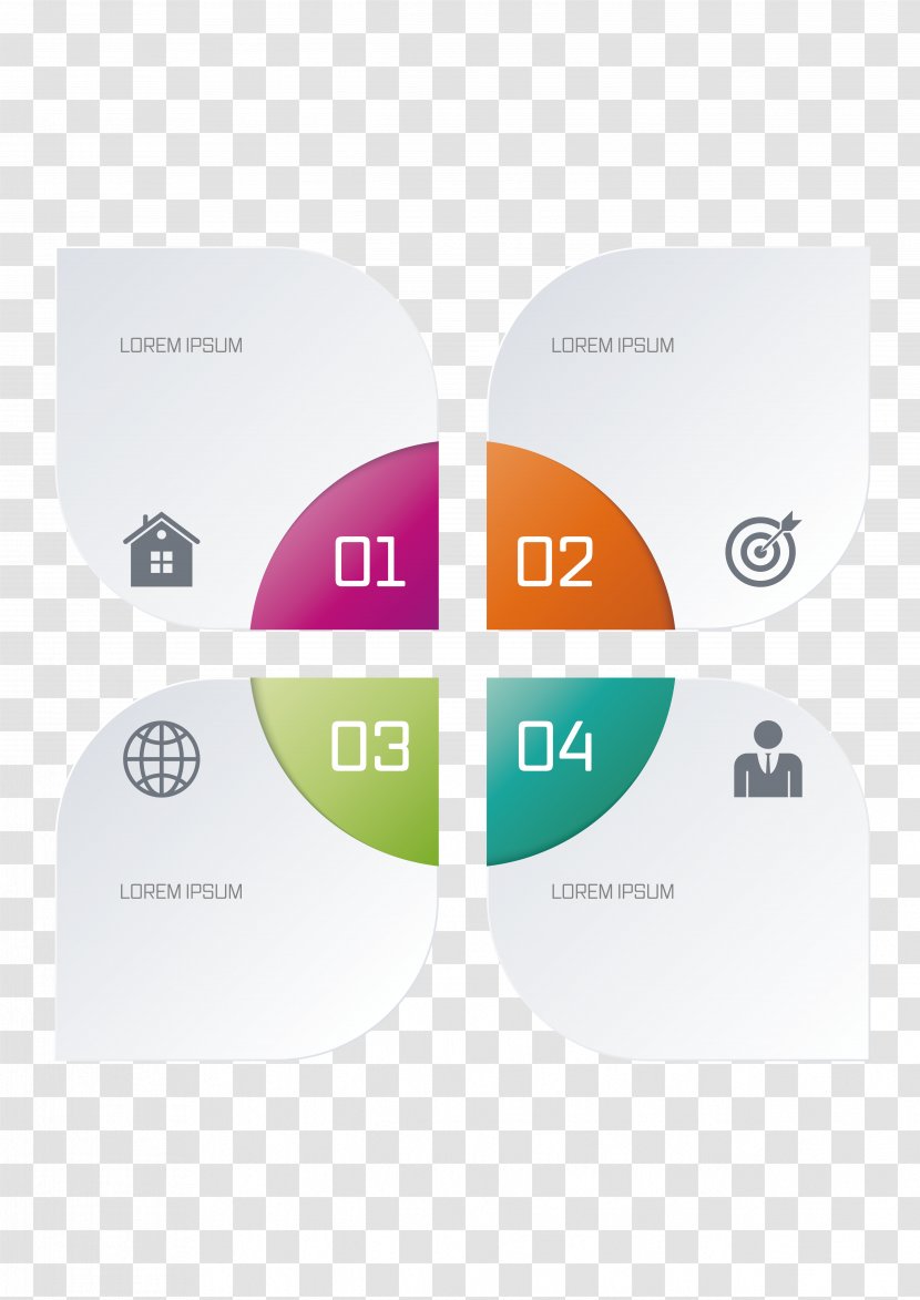 Diagram Template - Logo - Ppt Element Transparent PNG