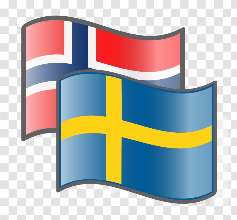 Union Between Sweden And Norway Flag Of - Norwegian Transparent PNG
