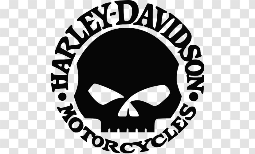 Harley-Davidson Motorcycle Logo Sticker - Stencil Transparent PNG
