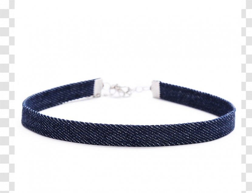 Bracelet Cobalt Blue Silver Transparent PNG