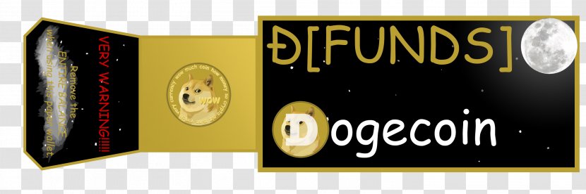 Brand Vibroplex Font - Label - Dogecoin Transparent PNG