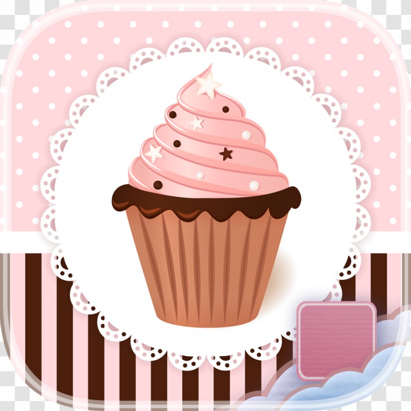 Cupcake Ice Cream Donuts - Sprinkles - Flower-shaped Biscuits Transparent PNG